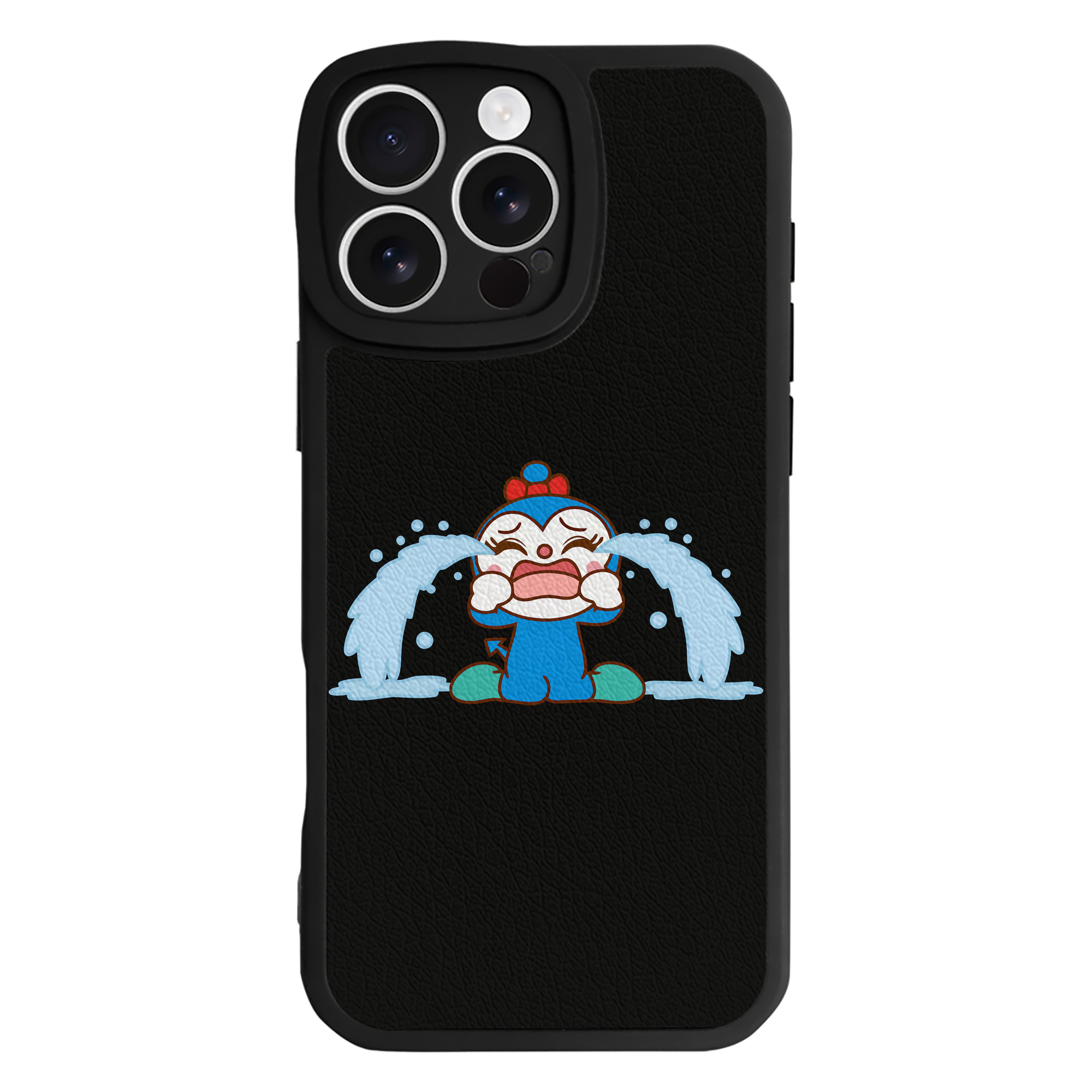 （画像用） アンパンマン Anpanman 【iPhone 16シリーズ対応】シリコンスマホケース（レザー調） 材質：シリコン